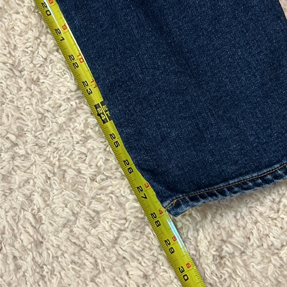 MADEWELL 28 The Perfect Vintage Jean with high waist and cropped hem, dark wash - Picture 12 of 12